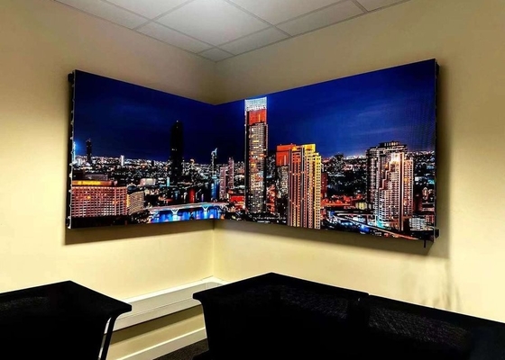 تأجير في الهواء الطلق معلق عرض معلومات LED RGB عالية الدقة P6 للترويج