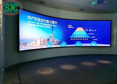 عرض LED داخلي P3 كامل اللون SMD2121 حاوية حديدية مغلقة