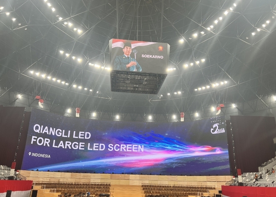استئجار في الهواء الطلق / الصب الصبغ الألومنيوم P5 وحدة العرض LED 1/16 مسح 640 * 640mm خزانة مقاومة للماء الحدث الكبير