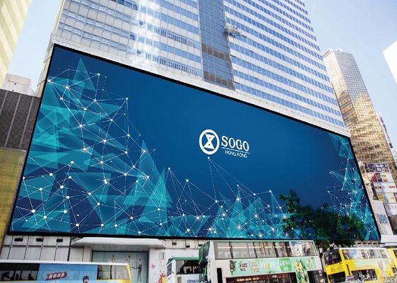 P10 SMD الشاشة المضادة للماء في الهواء الطلق كامل اللون LED للملاعب