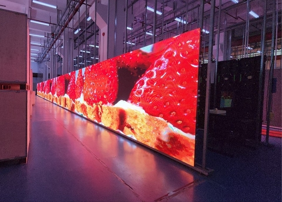 1.25 بوكسيل بيتش RGB شاشة LED 640000 نقطة / متر مربع دقة عالية من 1000 لمتطلباتك