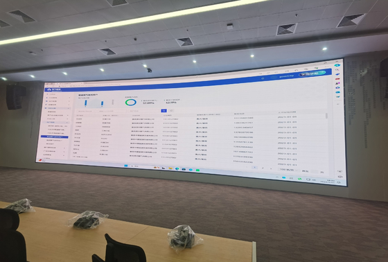 شاشة LED في الداخل 640x480mm الخزانات ، معدل تحديث 3840 هرتز ، الخدمة الأمامية