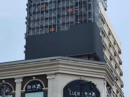 P6 المضادة للماء في الهواء الطلق 960x960mm SMD2727 LED العرض الثابت التثبيت led الجدار الإعلاني