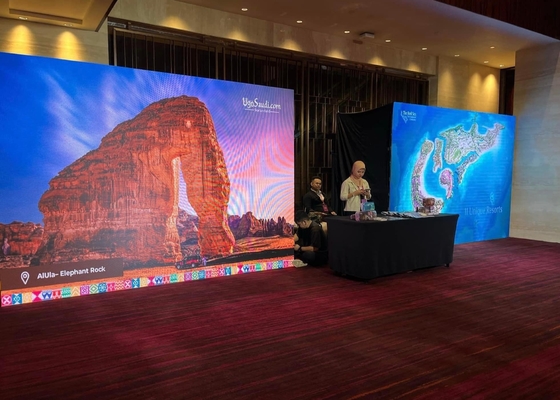 إيبيستار IP65 خارجية للإيجار شاشة LED كامل اللون مقاوم للماء HD