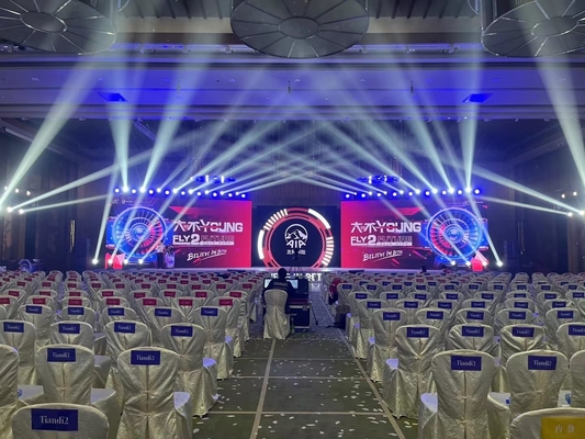 محفظة الإيجار الوحدة الناعمة IP65 مقاومة للماء في الخارج عرض الفيديو LED، الوضوح 5000