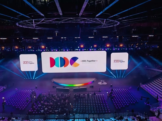 محفظة الإيجار الوحدة الناعمة IP65 مقاومة للماء في الخارج عرض الفيديو LED، الوضوح 5000