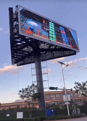 SMD2727 لوحة إعلانات LED باللون الكامل للخارج لمراكز التسوق والملاعب