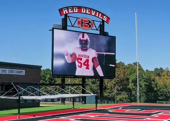 SMD2727 لوحة إعلانات LED باللون الكامل للخارج لمراكز التسوق والملاعب