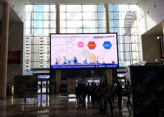 فيديو شاشة LED فائقة الوضوح مناسبة للشوارع والمراكز التجارية ، الخ