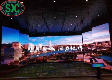المرحلة عالية الدقة LED الصب الصبغ الألومنيوم كامل اللون Smd2121 داخلي P5 40,000 نقطة / مربع متر