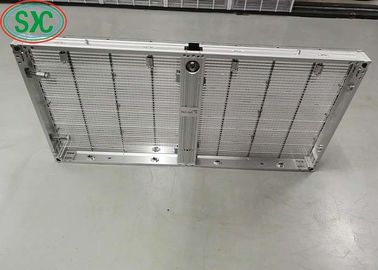 G3.91-7.82 شاشة LED شفافة ذات لون كامل لتوفير الطاقة داخلية 500mm X 1000mm مربع