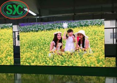 شاشة P5 SMD LED داخلية مثبتة في خزانة فولاذية بسعة 40،000 نقطة / متر مربع