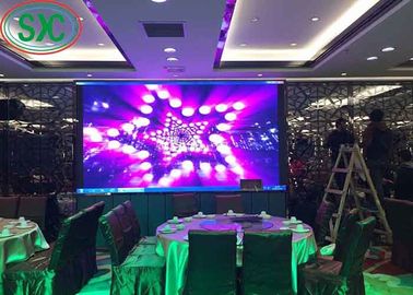 P3 HD داخلية SMD LED الصب الصبغ الشاشة الألومنيوم كامل اللون الحديد مجلس الوزراء الصديقة للبيئة