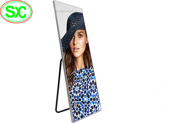 شاشة LED ملونة كاملة داخلية محمولة ، شاشة LED رقمية P3 LED لعرض الوسائط