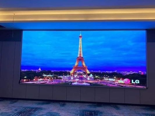 سعر جيد حائط فيديو داخلي منحني p3.91 LED 500x500mm ارتفاع تحديث 3840 هرتز شاشة LED، 3500 سطوع ، نظام نوفا الانترنت