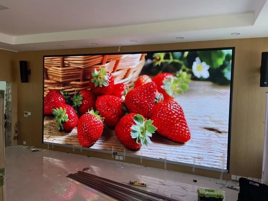 3840Hz عالية التحديث Kinglight الأسود SMD1515 لوحة led ملونة كاملة 480x480mm P2.5 شاشة led داخلية