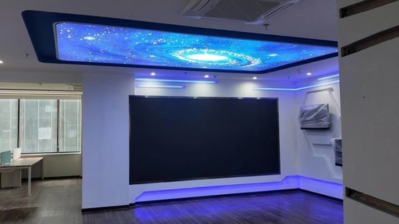 منصة ثابتة داخلية كاملة لون شاشة LED P2.5، شاشة LED P3، معدل تحديث 3840 هرتز، 1000 نيت الوضوح
