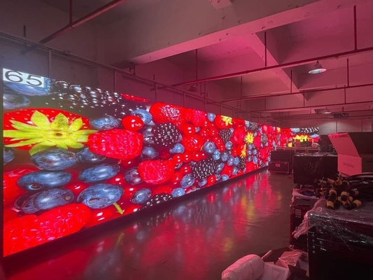 شاشة الألومنيوم المصبوب بالشحن الحديدي الصندوق الشاشة الوقائية من الماء HD قابلة للتخصيص P20 LED عرض فيديو جدار