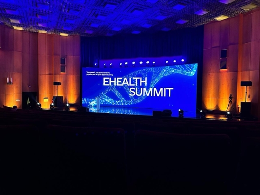 شاشة الألومنيوم المصبوب بالشحن الحديدي الصندوق الشاشة الوقائية من الماء HD قابلة للتخصيص P20 LED عرض فيديو جدار