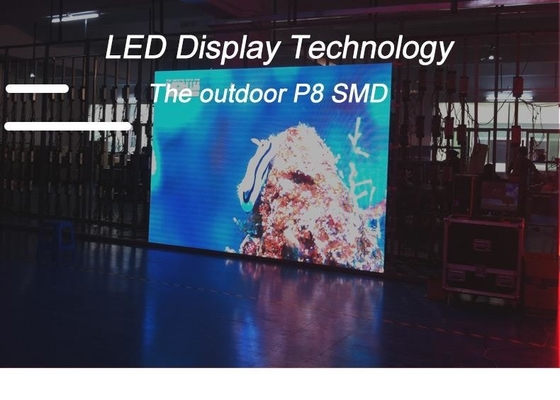 شاشة عالية الوضوح RGB LED بألوان كاملة مع شاشة شاشة استئجار ، FCC UL مدرجة