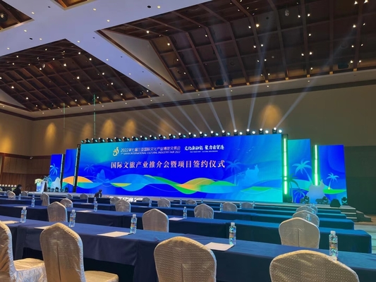 شاشة استئجار الصلبة / الصب الصبغ الألومنيوم المقصورة IP65 P4 Full Color LED Outdoor Advertising Screen 1/16 Scanning High Resolution