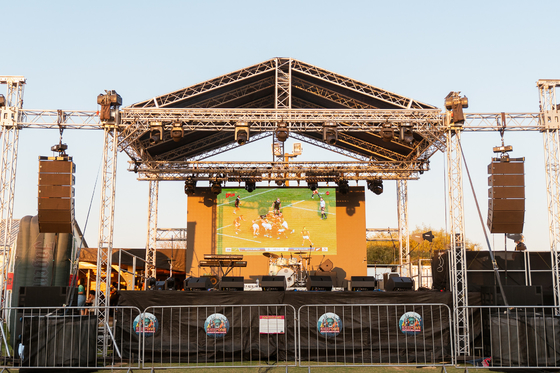 P6 P8 P10 تثبيت ثابت Full Color Jumbo Outdoor LED Aluminum