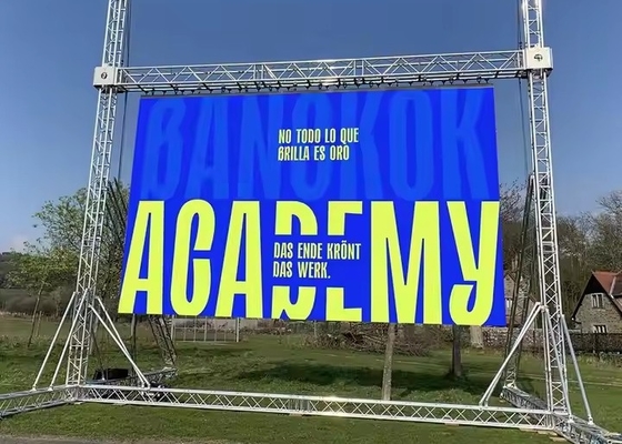 في الهواء الطلق Full Color LED Die-casting Aluminum Screen Mall Stadium علامات فيديو