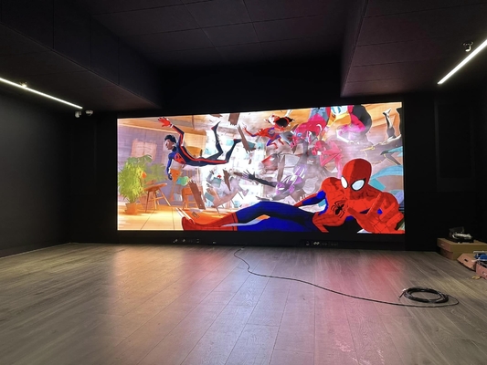 شاشة الألومنيوم المصبوب المقطوعة ذات الطول الصغير Full Color HD LED Screen P1.667، 400x300mm خزانة، 200x150mm وحدة