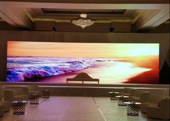 شاشة استئجار LED SMD كامل اللون P5 ، كثافة 10000 / M2 ، حجم الوحدة 192mm X192mm