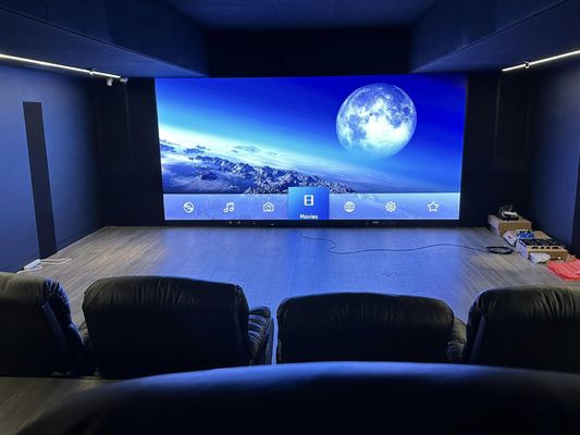 سعر جيد شاشة منحنية فائقة الوضوح معدل تحديث عالي 400x300mm شاشة مجلس الوزراء LED ، ثلاثة في واحد كامل اللون الانترنت