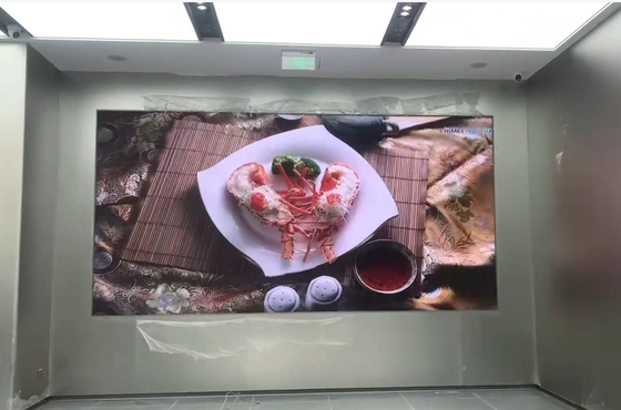 عرض LED ملون بالكامل في المنازل الداخلية / ثابت 200 * 150mm Super Clear Small Pitch P1.667