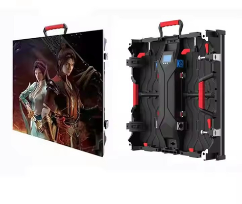 شاشة تأجير Ultra HD قابلة للبرمجة P7.62 RGB داخلية كاملة الألوان شاشة LED 1/8 وضع مسح