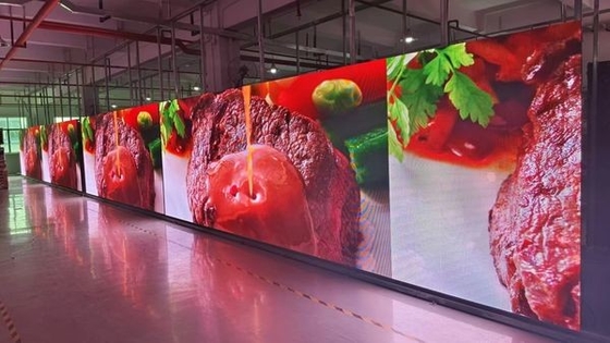 COB P1.25 تأجير شاشة LED داخلية ثابتة ملونة فائقة الوضوح P2 ، ضمان 3 سنوات