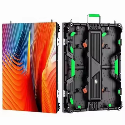 شاشة استئجار HD مضادة للماء شاشة غير متأتمة شاشة عرض فيديو مرنة P3 LED