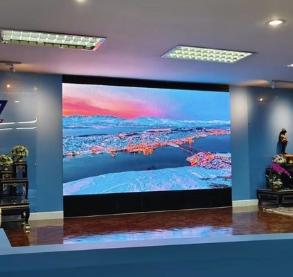 استئجار الشاشة المنحنية لجهاز العرض LED 4.81mm مساحة الكمية 500x500mm
