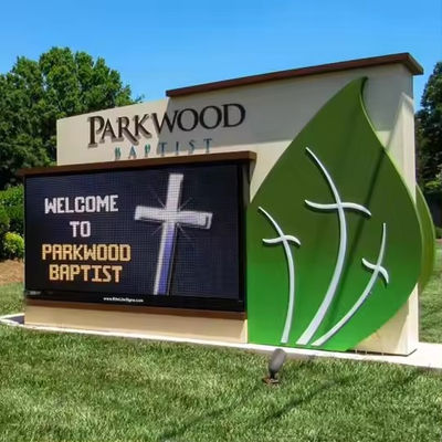 شاشة عرض LED ملونة كاملة في الهواء الطلق SMD P5 RGB Stadium ثابتة مثبتة