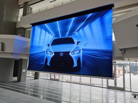 شاشة استئجار HD شاشة قابلة للتخصيص IP43 داخلية كامل اللون LED Billboard P391