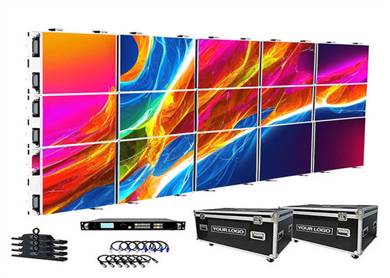 سعر جيد SMD2121 P5 خارجية RGB LED كامل اللون الصب الصب الصبغية الشاشة الألومنيوم الثابتة الحديد والصلب مجلس الوزراء الانترنت