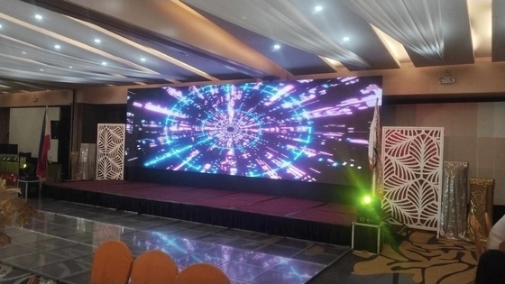 P6 هانينغ LED Display SMD2121 576mm X 576mm القياسية LED المجلس الألومنيوم الصب 3 سنوات الضمان