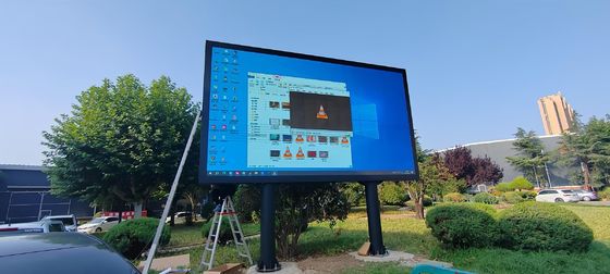 شاشة عرض إعلانية LED عالية السطوع، إعلانات ملونة بالكامل، تركيب ثابت خارجي، P10 P8 P6 P5 لوحة إعلانات LED