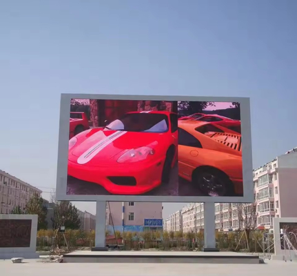 SMD3535 Hight سطوع شاشة LED للإعلان الإعلان بالألوان الكاملة الخارجية الثابتة التثبيت P10 P8 P6 P5 LED Billboard