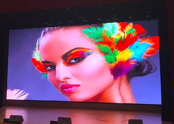 P1.25 COB شاشة الألومنيوم الداخلية ذات الصب الصبغ قابلة للتخصيص HD عرض LED ملون بالكامل LED Billboard Front/Back