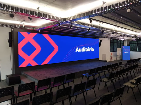 P4 داخلية كاملة اللون مضادة للماء شاشة LED LED الصب الألومنيوم الشاشة