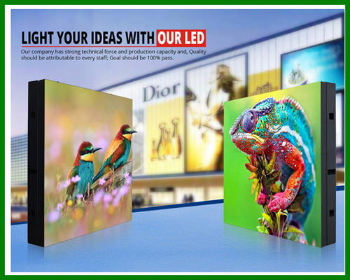 شاشة LED ذات لون كامل في الهواء الطلق عالية السطوع مع تصميم توفير الطاقة 1/16 S وضع القيادة وحجم الوحدة 250 * 250mm