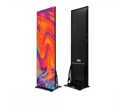 داخلية P2.5 ملونة كاملة مرآة عرض LED لاسلكي USB 4G ملصق التحكم الذكي