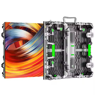 شاشة الإيجار عالية الوضوح كامل اللون RGB P6 LED 960Mm X 960Mm خزانة داخلية