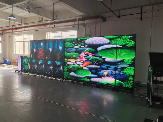 تصميم جديد تصميم إبداعي شاشة مكعب LED P3.91 500x500mm 5 جانبي شاشة مكعب LED الإعلانية شاشة مكعب LED