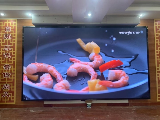 شاشة LED ذات لون كامل داخلية عالية الوضوح P2.5 للإعلانات والأحداث المثيرة للاهتمام والمؤثرة