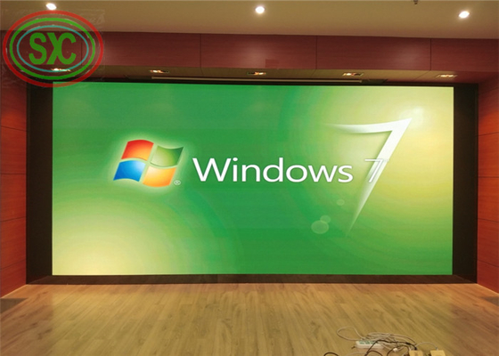 شاشة إعلانية داخلية ملونة كاملة من Epistar P5 LED Die-Cast Aluminum Screen جدار فيديو ، سطوع 2500 نيت