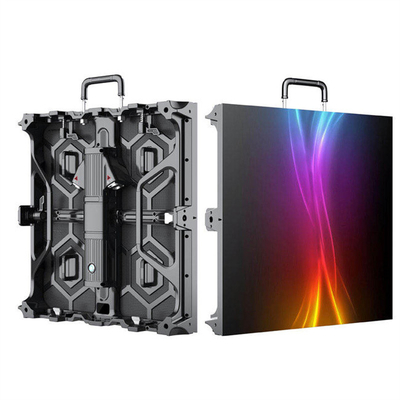 شاشة إعلانية داخلية ملونة كاملة من Epistar P5 LED Die-Cast Aluminum Screen جدار فيديو ، سطوع 2500 نيت